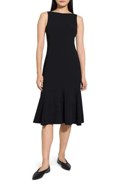 Theory Admiral Sleeveless Dress In Black
