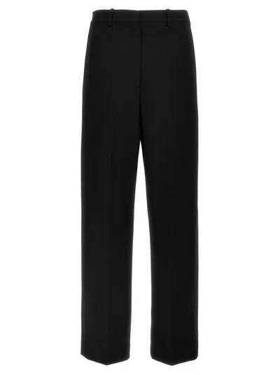 Theory Double Pleats Pant In Black