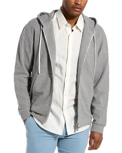 Theory Allons Hoodie In Grey