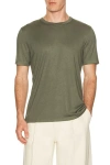 Theory Anemon Essential Tee In Green