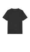 Theory Anemone Essential Tee In Black Multi