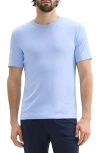Theory Essential Crewneck Short Sleeve Tee In Clear Sky