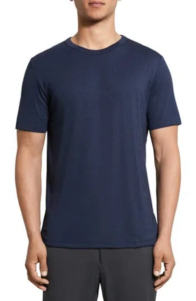 Theory Anemone Milano Essential Tee In Blue