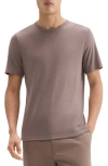Theory Anemone Milano Essential Tee In Walnut