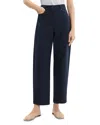 Theory Curve Leg Cotton Chino Pants In Blue