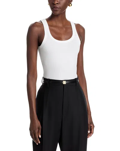 Theory Apex Tank Top In White
