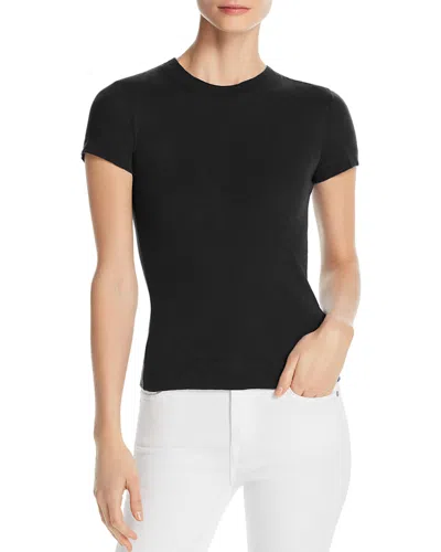 Theory Apex Tiny Tee In Black