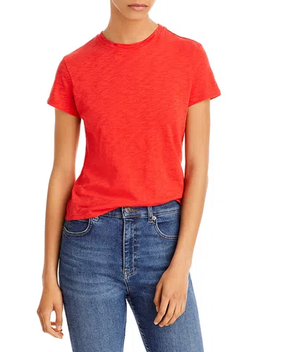 Theory Apex Tiny Tee In Red