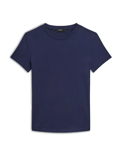 Theory Apex Tiny Tee In Blue