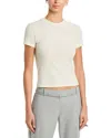 Theory Apex Tiny Tee In Green