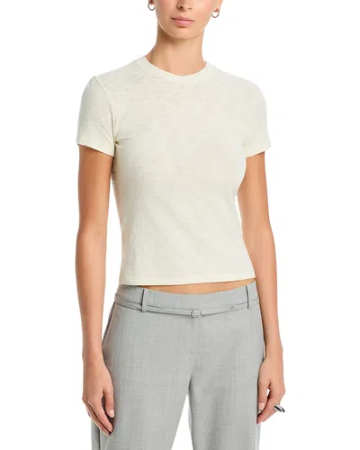 Theory Apex Tiny Tee In Green