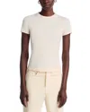 Theory Apex Tiny Tee In Neutral