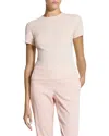 Theory Apex Tiny Tee In Pink