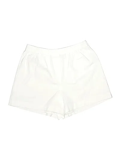 Pre-owned Theory Athletic Shorts In Ivory