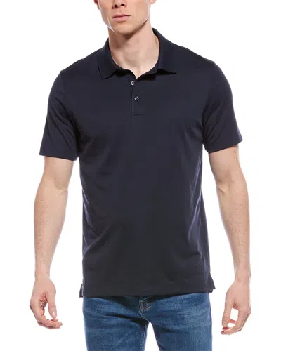 Theory Atlas Polo Shirt In Black