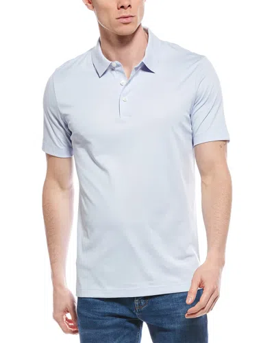 Theory Atlas Polo Shirt In Blue