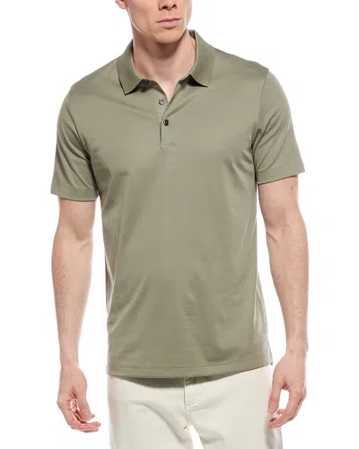 Theory Atlas Polo Shirt In Green