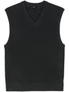 Theory Avilus Vest In Black
