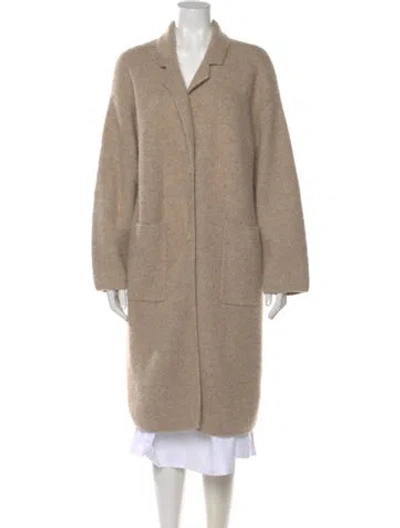Pre-owned Theory Baby Alpaca Sweater In Neutral