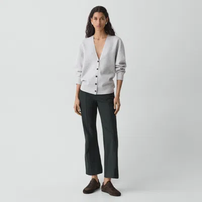 Theory Ballet Sneaker In Suede In Brown