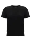 Theory Tiny Tee In Organic Slub Cotton In Black