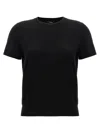 Theory Crewneck Wide-sleeve T-shirt In Black