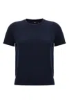 Theory Basic Tee Sweater In Blue