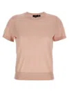 Shop Theory 'basic Tee' Sweater In Pink
