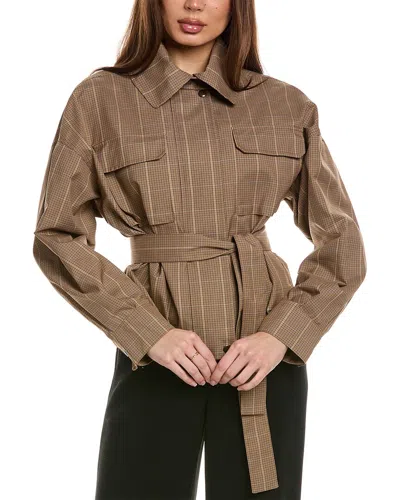 Theory Belt Cargo Jacket In Multi