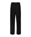 Theory Belt-loop Casual Pants In Black