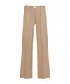 Theory Belt-loop Casual Pants In Nude