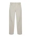 Theory Belt-loop Casual Pants In White