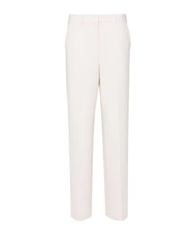 Theory Belt Loop Casual Pants In White