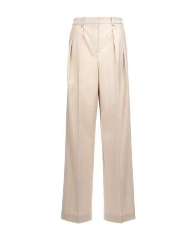 Theory Belt Ring Casual Pants In Sand