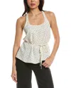 Theory Belt Top In White