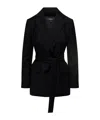 Theory Belted Virgin-wool Blazer