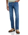 Theory Beryl Raffi Regular Fit Jeans In Mid Blue