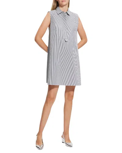 THEORY THEORY BIB TUNIC DRESS