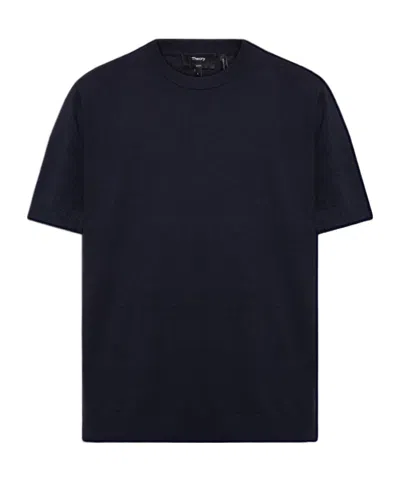 Theory Soris T-light Crewneck T-shirt In Black