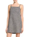 Theory Bind Strap Mini Dress In Multi