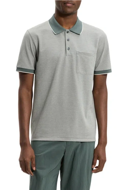Theory Bird's Eye Polo In Multi