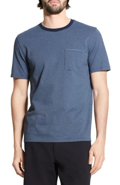 THEORY THEORY BIRD'S EYE RINGER T-SHIRT