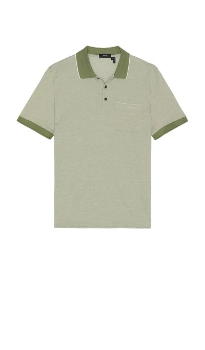 Theory Birdseye Polo In Multi