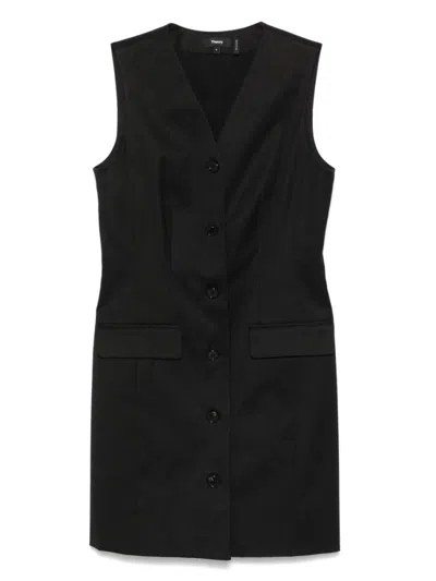 THEORY BLACK BLAZER DRESS