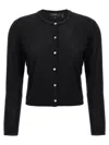 Theory 'short Cardi S' Cardigan In Black