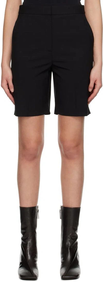 Theory Black Four-pocket Shorts In Black - 001