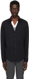 THEORY BLACK SYLVAIN SHIRT