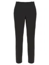 Theory Black Treeca Pants In Black