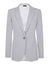 Theory Staple Blazer Badmi In Grey