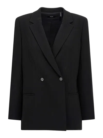 Theory Double-breasted Blazer